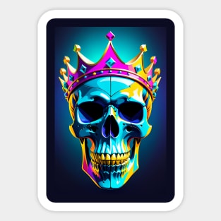 KING SKULL HOME DECOR Sticker